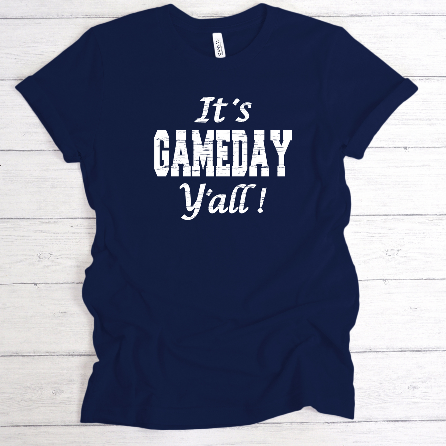 Dallas Game Day Apparel | 'It's Gameday Y'all' | T-Shirt Unique Urban Style | Trendy Texas Dallas Apparel
