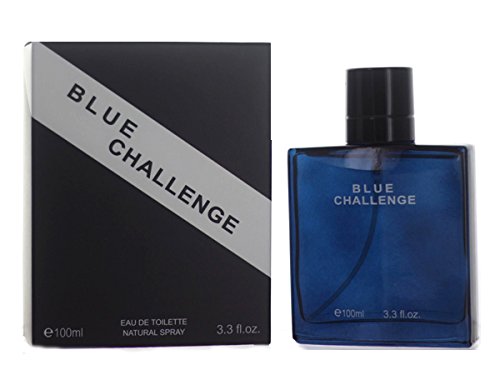 Blue Challenge Men's Cologne: Embark on a Fresh and Invigorating Journey with this Captivating Fragrance