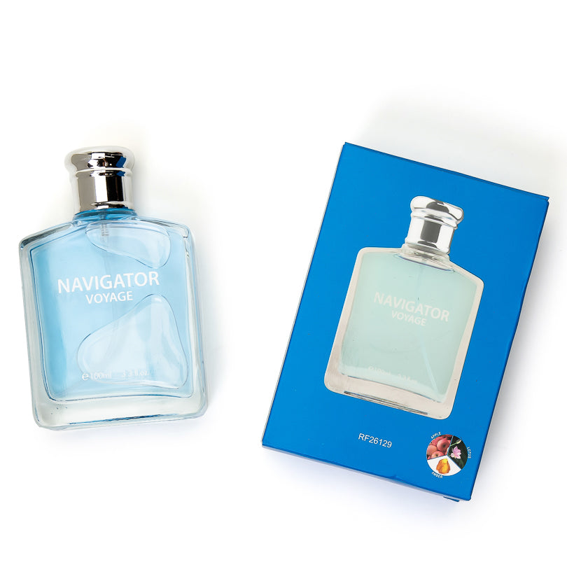 Navigator Voyage Men's Cologne: Embark on a Fragrant Journey with the Captivating Essence of this Invigorating Fragrance - A Must-Have for the Modern Gentleman's Signature Collection!