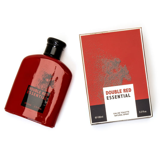 Double Red Men's Cologne: Ignite Your Presence with the Dynamic and Captivating Essence of this Invigorating Fragrance - A Must-Have for the Modern Gentleman's Signature Style!