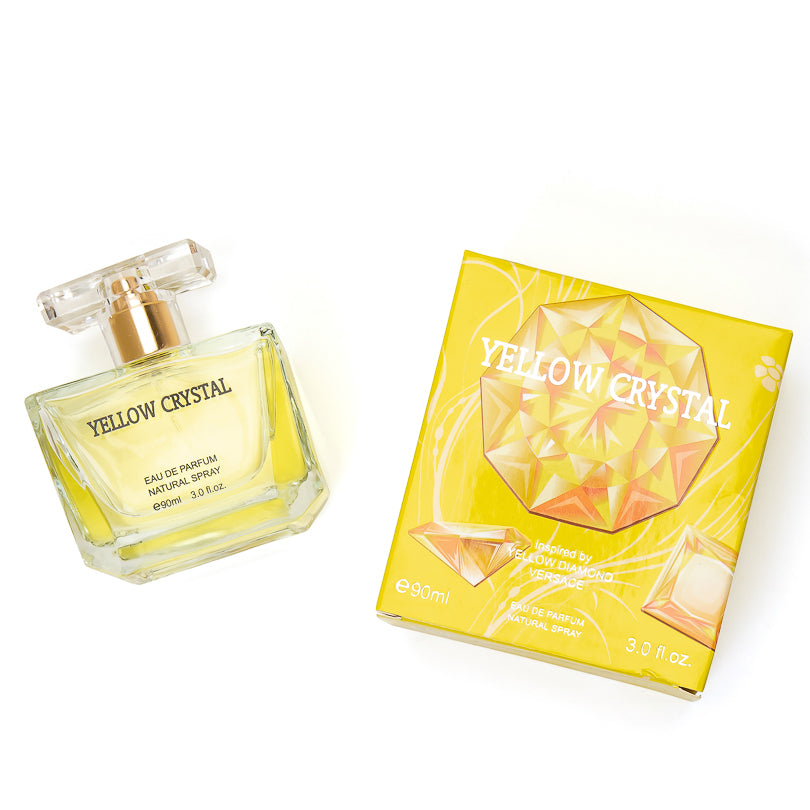 Yellow Crystal Women's Perfume: Illuminate Your Presence with this Radiant Fragrance - Shop Now on Shopify for a Captivating Scent!