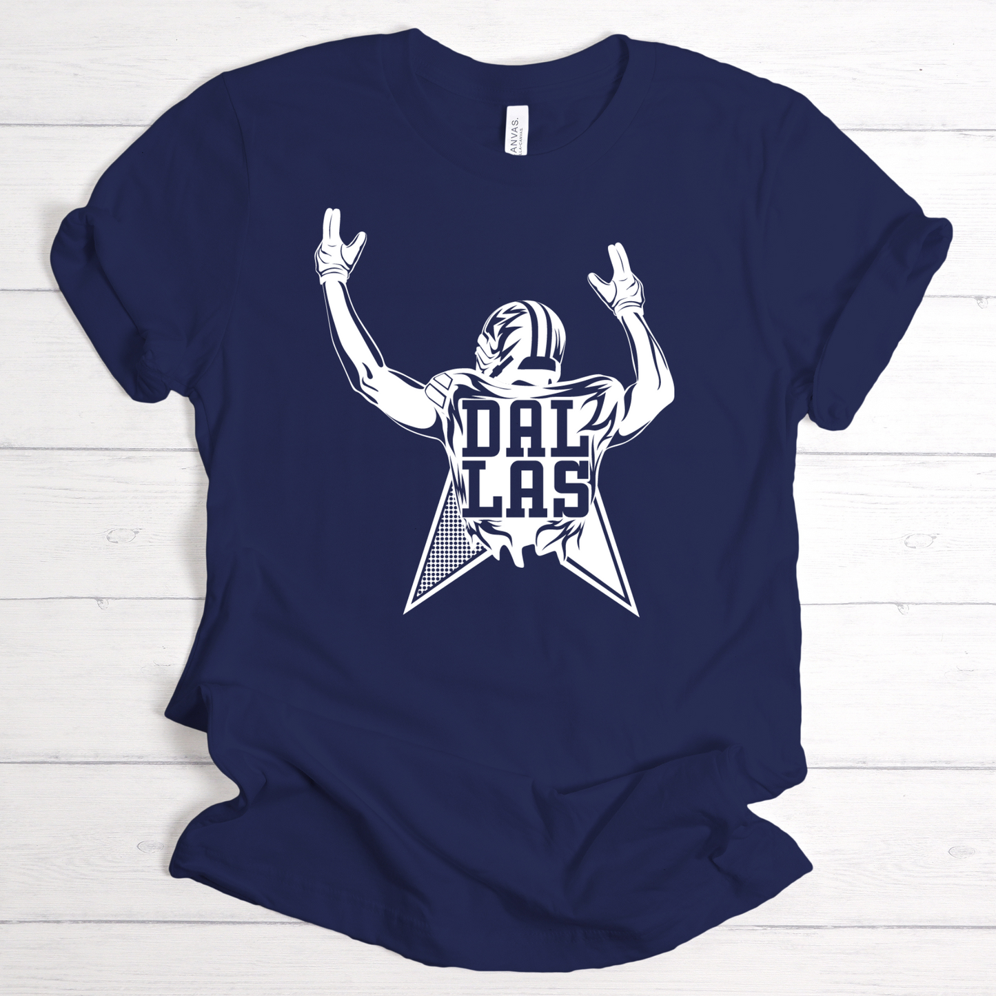 Dallas Player Roaring T-Shirt: Unleash Your Team Spirit
