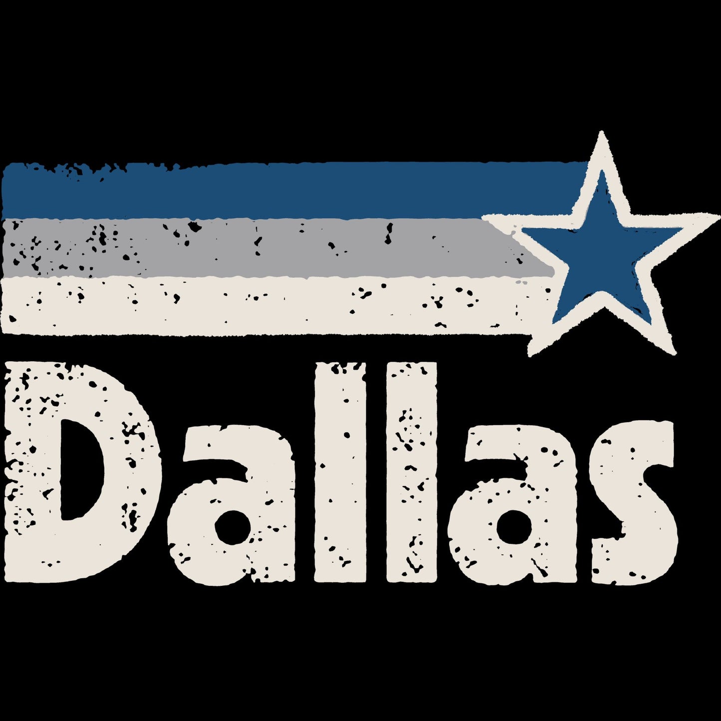 Dallas City Colors T-Shirt: Wear Your Dallas Pride with Style - Exclusive Tee Featuring Iconic City Colors