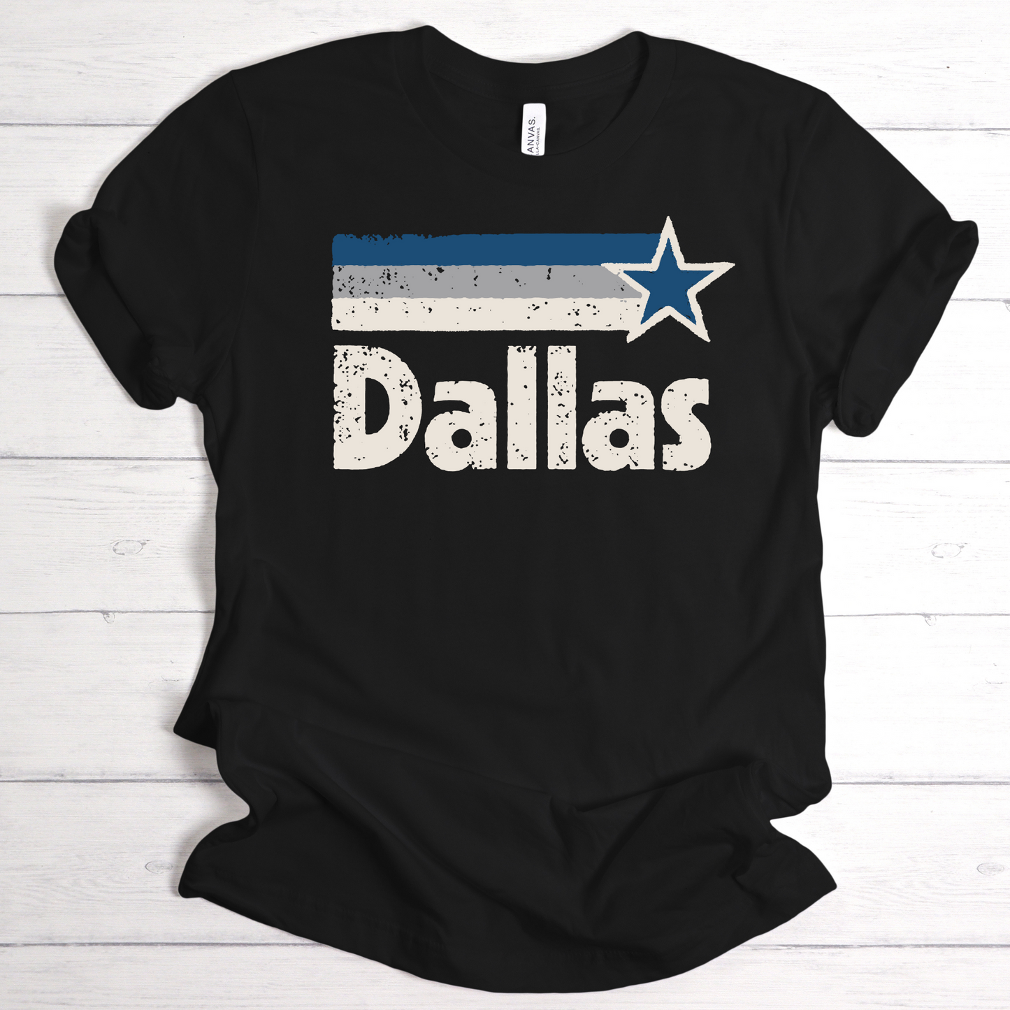 Dallas City Colors T-Shirt: Wear Your Dallas Pride with Style - Exclusive Tee Featuring Iconic City Colors