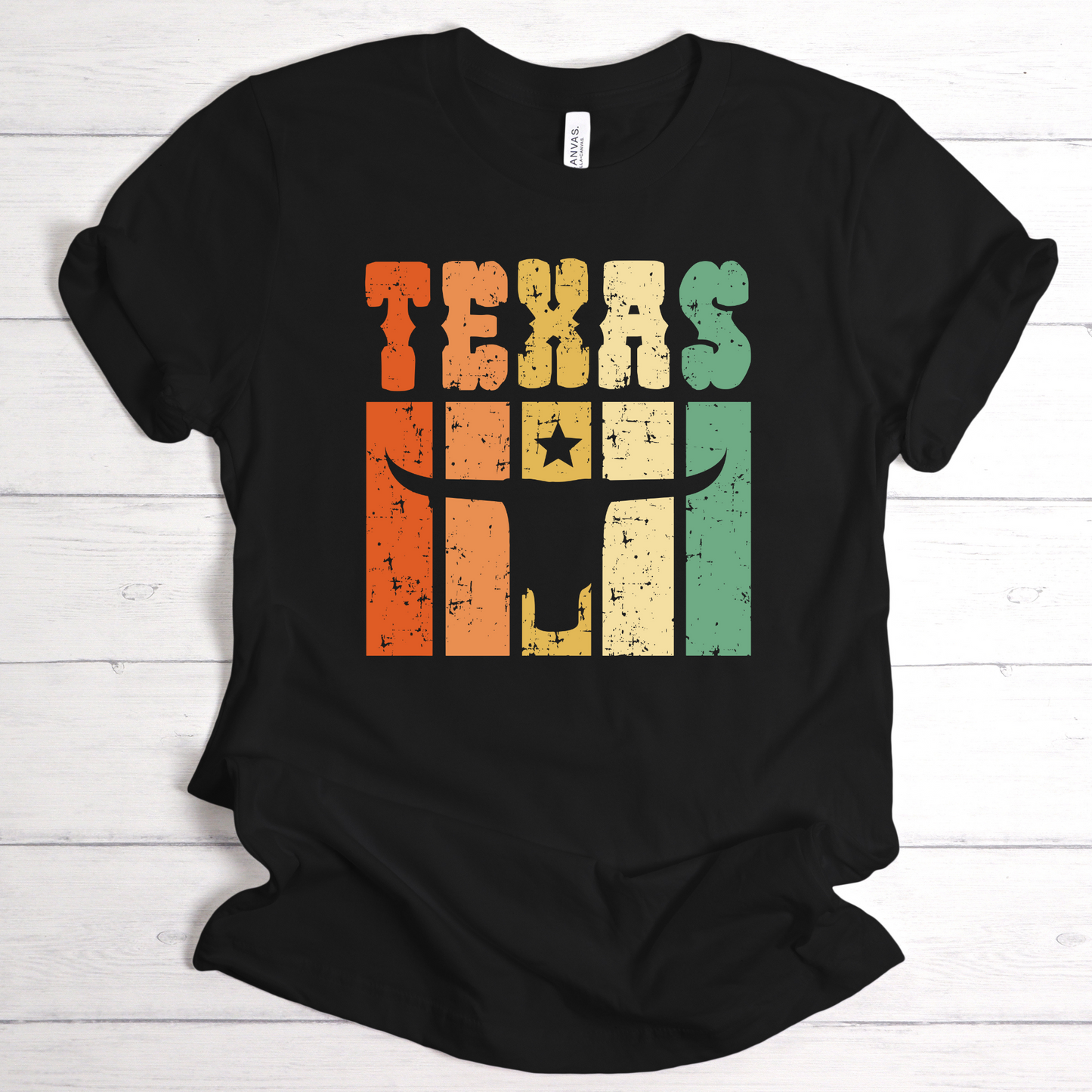 Texas Longhorn Legacy T-shirt | Elevate Your Style with Our Iconic Texas Longhorn T-Shirt | A Majestic Tribute to Texan Heritage and Pride