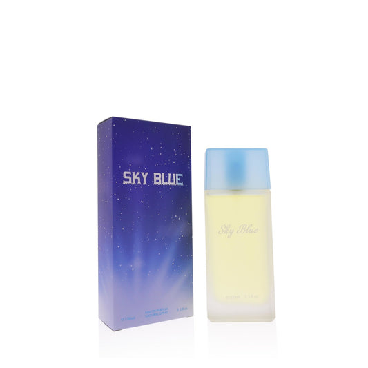 Sky Blue Women's Fragrance: Elevate Your Senses with the Fresh and Captivating Allure of this Sky-Inspired Scent - A Must-Have for the Modern Woman's Signature Collection!